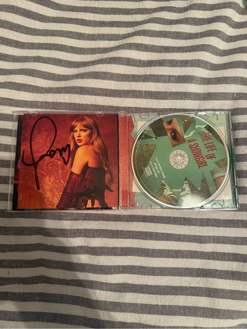 The Life of a Showgirl CD Signed